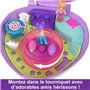 COFFRET CAFE DU HERISSON - POLLY POCKET - HRD37 - MINI POUPEE POLLY POCKET COFFRET COMPACT