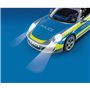 PLAYMOBIL - Porsche 911 Carrera 4S Police - 2 policiers et accessoires - Effets sonores et lumineux