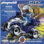 PLAYMOBIL - 71092 - Policier et quad