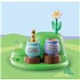 PLAYMOBIL 1.2.3 71317 Winnie l'ourson et Tigrou avec jardin d'abeilles - Disney