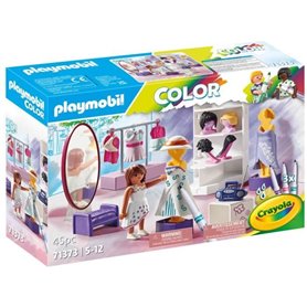 PLAYMOBIL Color : Atelier de styliste - PLAYMOBIL - Crée de nouvelles histoires a tes couleurs - Mixte - 5 ans