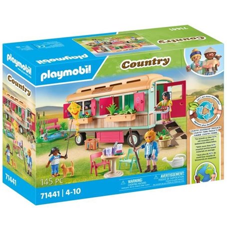 PLAYMOBIL 71441 Roulotte café boutique