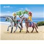 PLAYMOBIL 71470 Amélia et Ben avec chevaux - Horses of Waterfall - 2 personnages et 2 chevaux - Des 4 ans