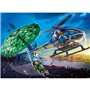 PLAYMOBIL - 70569 - City Action - Hélicoptere de police et parachutiste