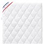 Matelas Bébé Climatisé - 60x120x10 cm - Reversible - Déhoussable - Anti Acarien - Fabrication Française