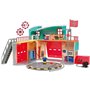 Caserne Sam le Pompier Pontypandy Smoby avec 1 figurine - Jouet pour enfant a partir de 3 ans