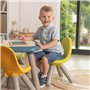 Smoby - Chaise enfant Verte - Extérieur et Intérieur - H27cm - Fabrication française