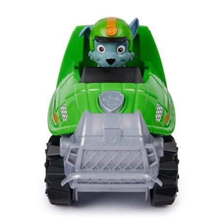 VEHICULE + FIGURINE ROCKY JUNGLE PUPS La Pat' Patrouille