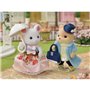 Sylvanian Families La valisette de mode et grande sur souris marshmallow