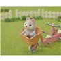 Sylvanian Families Les frères et surs husky et leur tandem