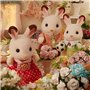 Sylvanian Families La famille Lapin Chocolat