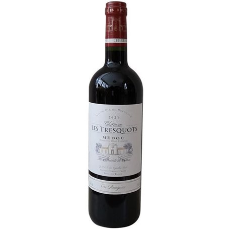 Château Les Tresquots 2020 Médoc Cru Bourgeois - Vin rouge de Bordeaux 24,49 €