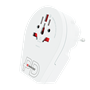 Adaptateur de voyage 16A World to Europe/France Power Delivery Blanc Skross