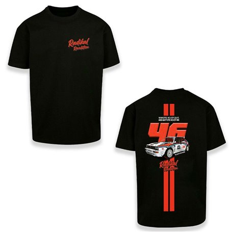 T-shirt à manches courtes homme RADIKAL WINNERS NEVER QUIT Noir S