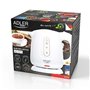 Bouilloire Adler AD 1373 Blanc Argenté Acier 800 W 850 W 600 ml