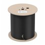 Câble Réseau Rigide UTP 6ème Catégorie Aisens AWG23 Noir 305 m