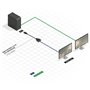Lindy 41004 câble vidéo et adaptateur 0,15 m DisplayPort DVI-D Noir