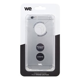 ***We coque de protection ANTI-CHOCS APPLE IPHONE 6+ / 6S+ Transparent