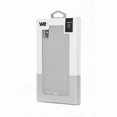 ***We coque de protection PAILLETTES APPLE IPHONE XS MAX Argent