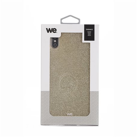 ***We coque de protection PAILLETTES APPLE IPHONE XS MAX Or