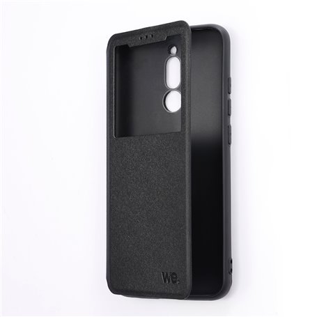 ***WE Etui folio CLASSIQUE XIAOMI REDMI 8 Noir - Avec fen tre