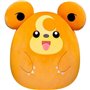 Peluche - BANDAI - Pokémon - Squishmallows 50 cm - Teddiursa - Grande peluche ultra-douce - Licence officielle Pokémon