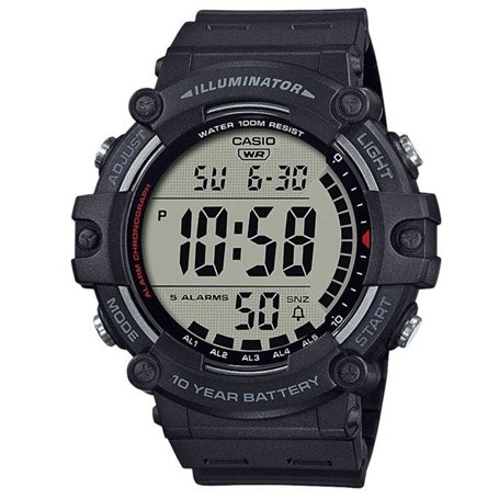 CASIO - Montre sport - Multifonctions - Noir