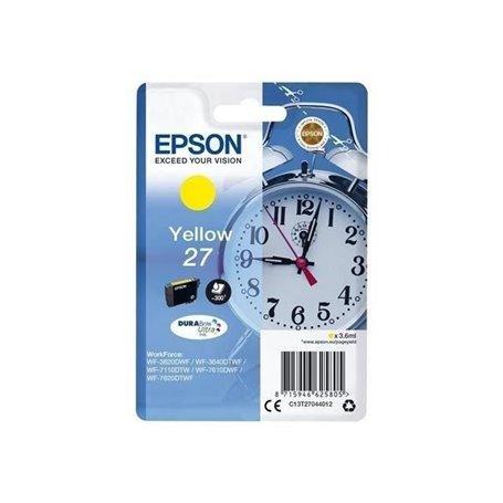 Epson Alarm clock Cartouche "Réveil" 27 - Encre DURABrite Ultra J