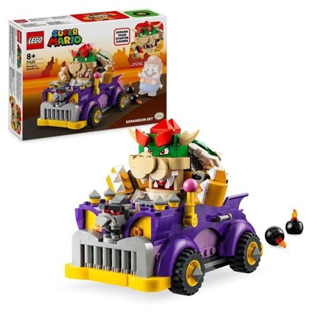 LEGO 71431 Super Mario Ensemble d'Extension Bolide de Bowser