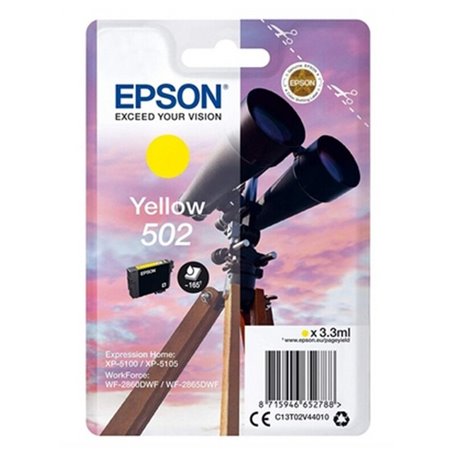 Epson Singlepack Yellow 502 Ink