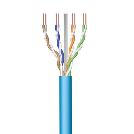 Ewent IM1223 câble de réseau Bleu 100 m Cat6a U/UTP (UTP)
