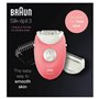 Braun Silk-épil 3 81683691 épilateur 20 pince(s) Rose, Blanc