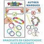 Kit de création de bracelets Bandai Rainbow Moon Plastique