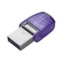 Clé USB Kingston microDuo 3C Noir Violet 128 GB