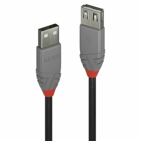 Lindy 36705 câble USB 5 m USB 2.0 USB A Noir