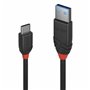 Lindy 36916 câble USB 1 m USB 3.2 Gen 1 (3.1 Gen 1) USB A USB C Noir
