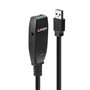Lindy 43322 câble USB 15 m USB 3.2 Gen 1 (3.1 Gen 1) USB A Noir