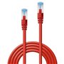 Lindy 47163 câble de réseau Rouge 1,5 m Cat6 S/FTP (S-STP)