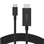Belkin AVC012bt2MBK 2 m USB Type-C HDMI Noir