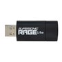 Clé USB Patriot Memory Supersonic Rage Lite Noir Noir/Bleu 64 GB
