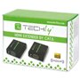 Techly IDATA EXT-E70 extension audio/video Émetteur et récepteur AV Noir