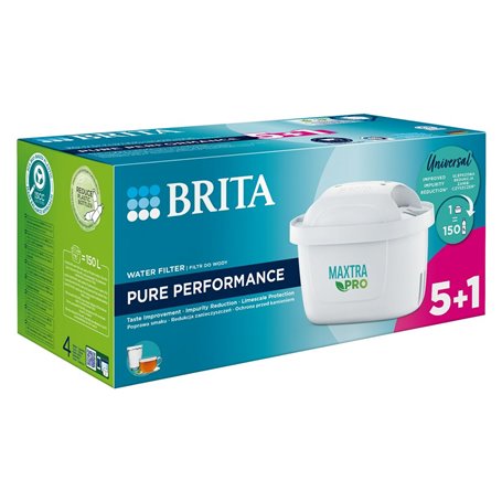 Filtre pour Carafe Filtrante Brita MX+ Pro (6 Unités)