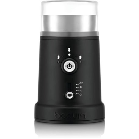 Moulin a café électrique - BODUM - BISTRO 12041-01EURO - A lamelles - Réglable