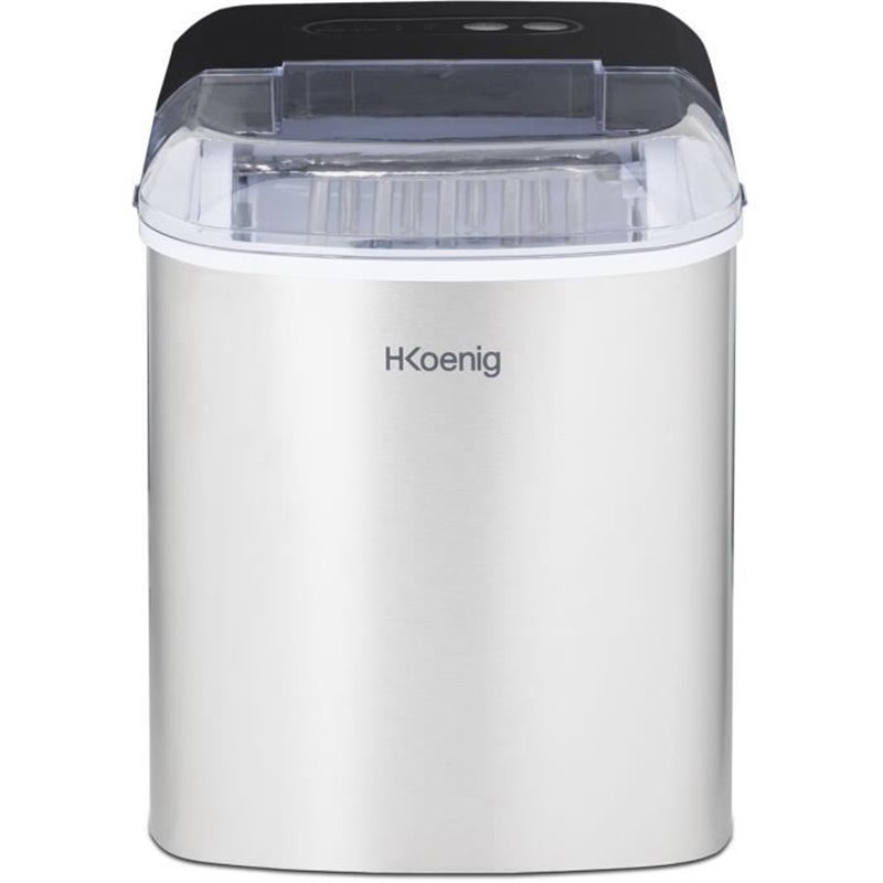 H.Koenig - ICEK12 - Machine a glaçons - Capacité de production 12 kg- temps 10 a 13 min - réservoir d'eau 2,1 L - 120W