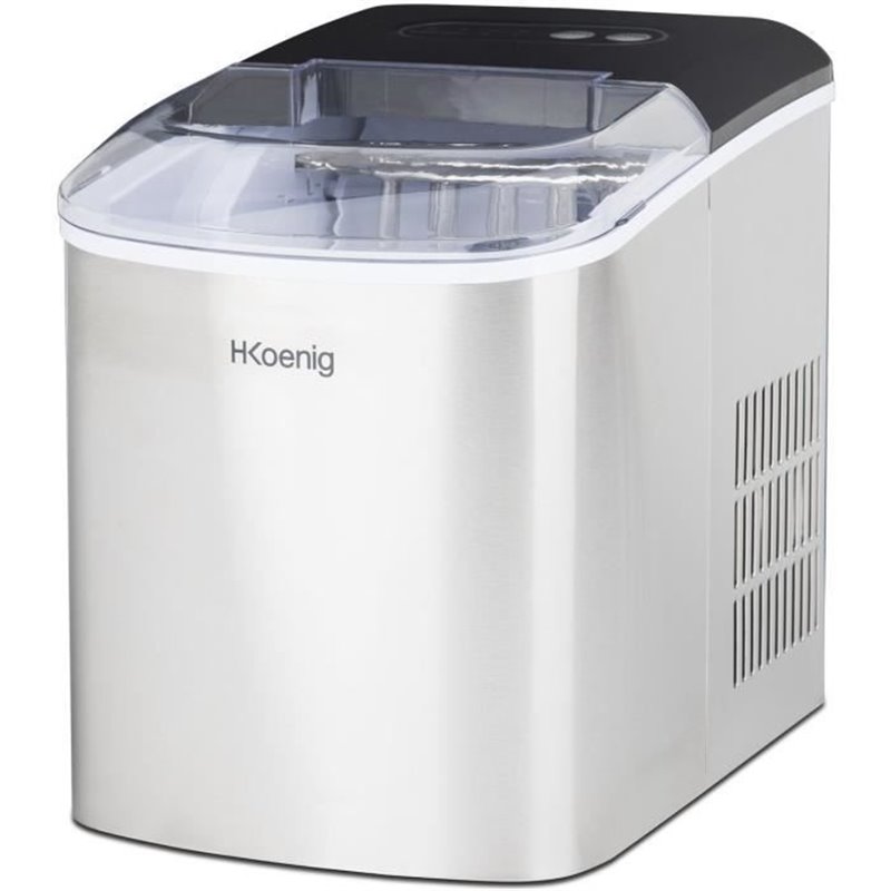 Image secondaire de H.Koenig - ICEK12 - Machine a glaçons - Capacité de production 12 kg- temps 10 a 13 min - réservoir d'eau 2,1 L - 120W