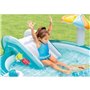 Aire de jeux gonflable - INTEX - Alligator - 160 Litres - 2 ans+ - 201 x 160 x 84 cm - Inclus : 1 bouée canard et un sce