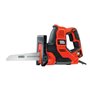BLACK+DECKER Scie a Main Filaire 500 W RS890K-QS Livrée en Coffret avec 3 Lames