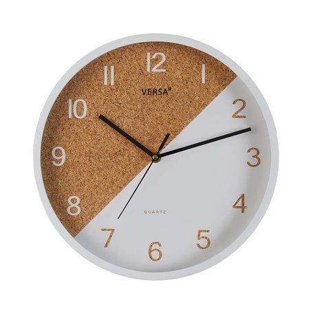 Horloge Murale Versa Blanc Plastique 4