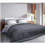 Remplissage de couette Poyet  Motte Calgary Argenté Gris 400 g 220 x 240 cm 400 g /m²