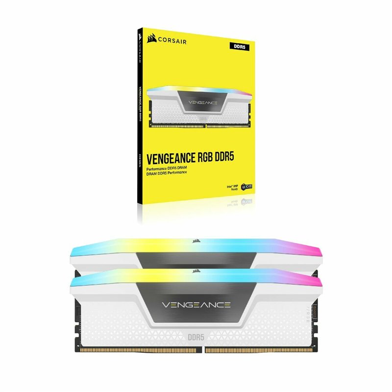 Image secondaire de Mémoire RAM Corsair cmH32GX5M2B6200C36W CL36 32 GB